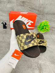 NIKE JUST DO IT BROWN