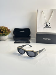 Chanel WMNS 8316 Gold Black
