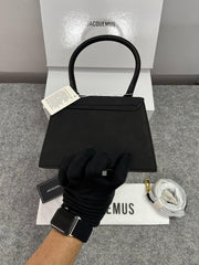 Jacquemus Chiquito Pink Suede With Sling Strap OG Box & Dust Bag (6829-1 Black)