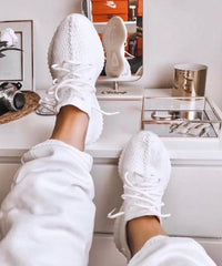 Adidas yeezy 350 v2 OREO white premium semi ua