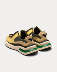 Prada System brushed leather sneakers with bike fabric and suede elements fixed