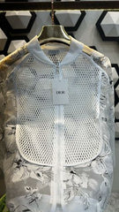 DIOR FLORAL OBLIQUE TRANSPARENT PREMIUM WHITE JACKET