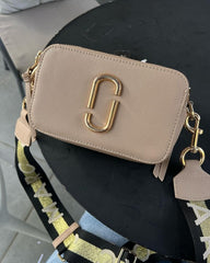 Marc Jacobs The Snap Shot Camera Sling Bag With Dust Bag & OG Box (996 Apricot)