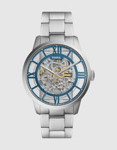 Fossil Townsman Silver Blue