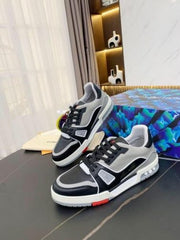Louis Vuitton Trainer Sneaker Grey Black