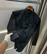 Balmain Paris BlackB Steel Logo Designer Shirt With Premium Box Packing