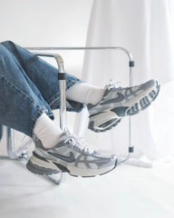 Nike V2K Run Platinum Gray and Silver