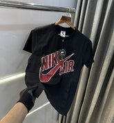 Nike Black Logo Print Premium Imported T-Shirt