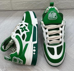 Louis Vuitton Trainer Green Skater 437