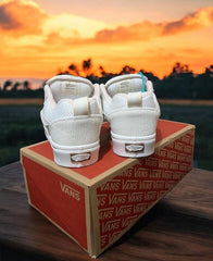 Vans knu skool cream White