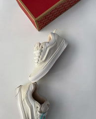 Vans knu skool cream White