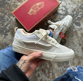 Vans knu skool cream White