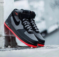 airforce 1 mid 07 hot lava