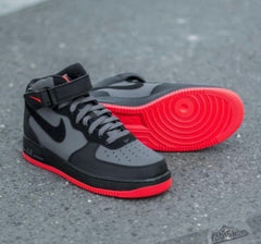 airforce 1 mid 07 hot lava