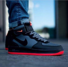 airforce 1 mid 07 hot lava