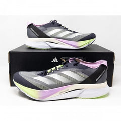 Adidas Adizero Boston 12 Aurora Black Zero Metallic Green Spark