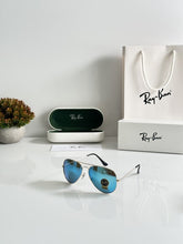 Rayban Aviator Gold Aqua