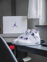 Air JORDAN RETRO 4 METALLIC PURPLE SEMI UA