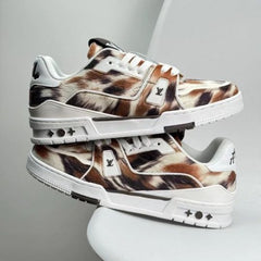 LOUIS VUITTON TRAINER BROWN PONY