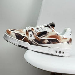 LOUIS VUITTON TRAINER BROWN PONY