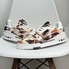 LOUIS VUITTON TRAINER BROWN PONY