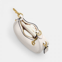 Coach Mini Jonie White Crossbody Bag With OG Box & Dust Bag White