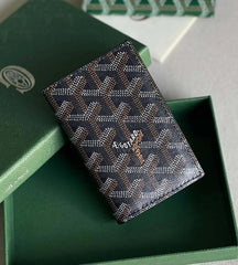 Goyard Saint Pierre Wallet Black With OG Box High Quality