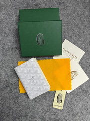 Goyard Saint Pierre Wallet White With OG Box High Quality