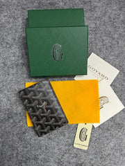 Goyard Saint Pierre Wallet Black With OG Box High Quality