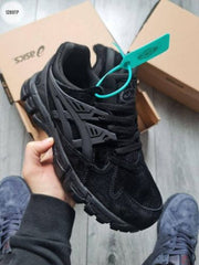 Asics gel kayano black suede