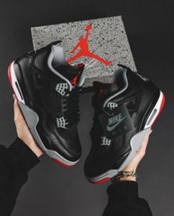 NIKE AIR JORDAN 4 BRED REIMAGINED