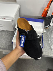 BirkenStock Boston suede Premium Sandal