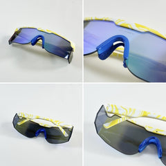 Oakley 9957 Yellow Blue Revo
