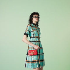 Gucci GG Marmont Mini Matelasse Shoulder Bag With OG Box & Dust Bag (Red 910)