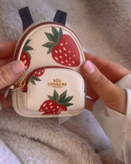 Coach Mini Keychain Backpack BagCharm With Original Box Packing