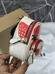 Coach Mini Keychain Backpack BagCharm With Original Box Packing