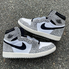 Nike air jordan 1 high og elephant print semi