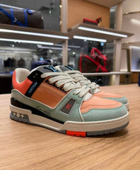 Louis Vuitton Trainers Multi Orange
