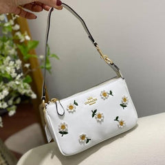 Coach Nolita 18 Daisy Sling Bag With Box Dust Bag Sling Chain