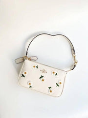 Coach Nolita 18 Daisy Sling Bag With Box Dust Bag Sling Chain