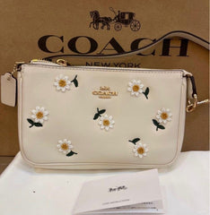 Coach Nolita 18 Daisy Sling Bag With Box Dust Bag Sling Chain