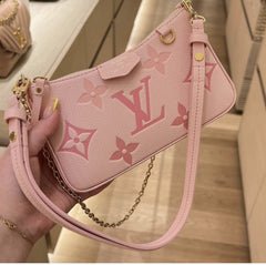 Louis Vuitton Easy Pouch Gradient Pink With OriginalBox Accessories OriginalPacking