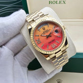 ROLEX DAY DATE ORANGE YZ