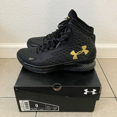 UNDER ARMOUR CURRY 1 GOLD BANNER BLACKOUT