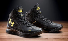 UNDER ARMOUR CURRY 1 GOLD BANNER BLACKOUT