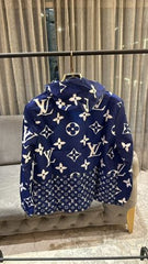 LOUIS VUITTON LOGO MONOGRAM PRINT PREMIUM BOMBER JACKET