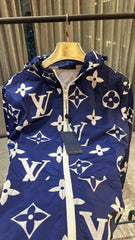 LOUIS VUITTON LOGO MONOGRAM PRINT PREMIUM BOMBER JACKET