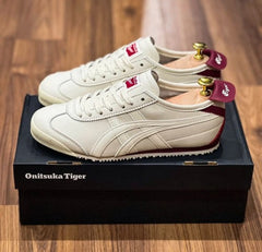 WMN Onitsuka Tiger Mexico 66 Cream Beet Juice for Her