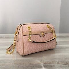 Michael Kors Blair Boston With OG Box & ust Bag (22312 Pink)