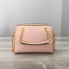 Michael Kors Blair Boston With OG Box & ust Bag (22312 Pink)